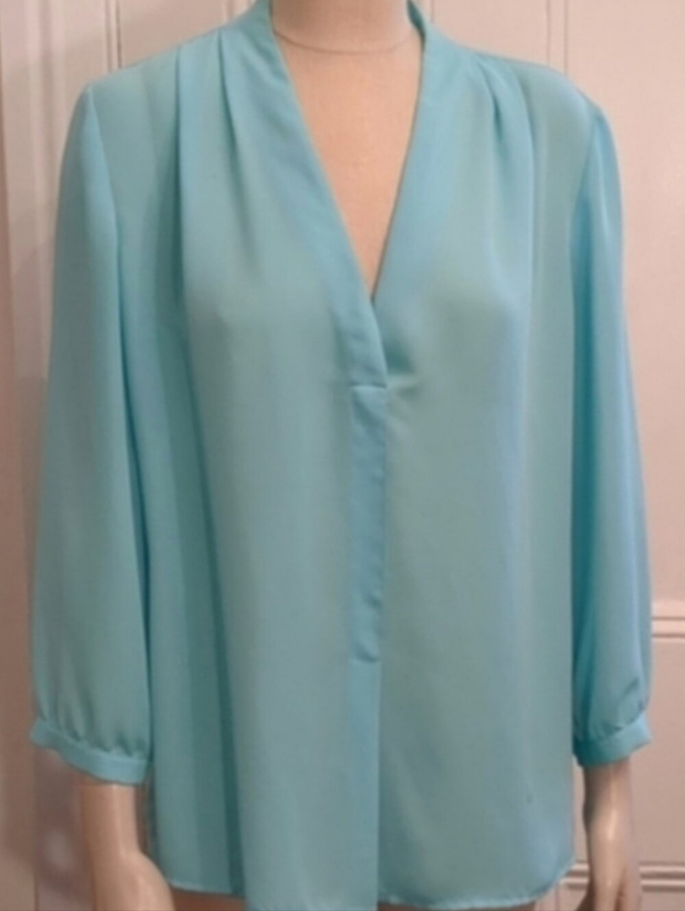 Laundry Aqua Blouse